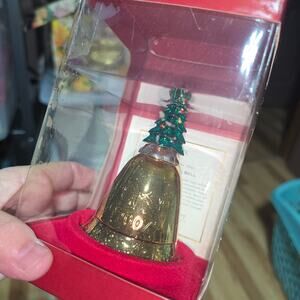VINTAGE LENOX 2007 THIRTY FIRST ANNUAL MUSICAL BELL CHRISTMAS TREE